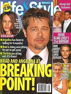 Illustration for article titled This Week In Tabloids: Lindsay Has Baby Plans, Katie Sees Josh, Jen & Brad Do Not Have Dinner